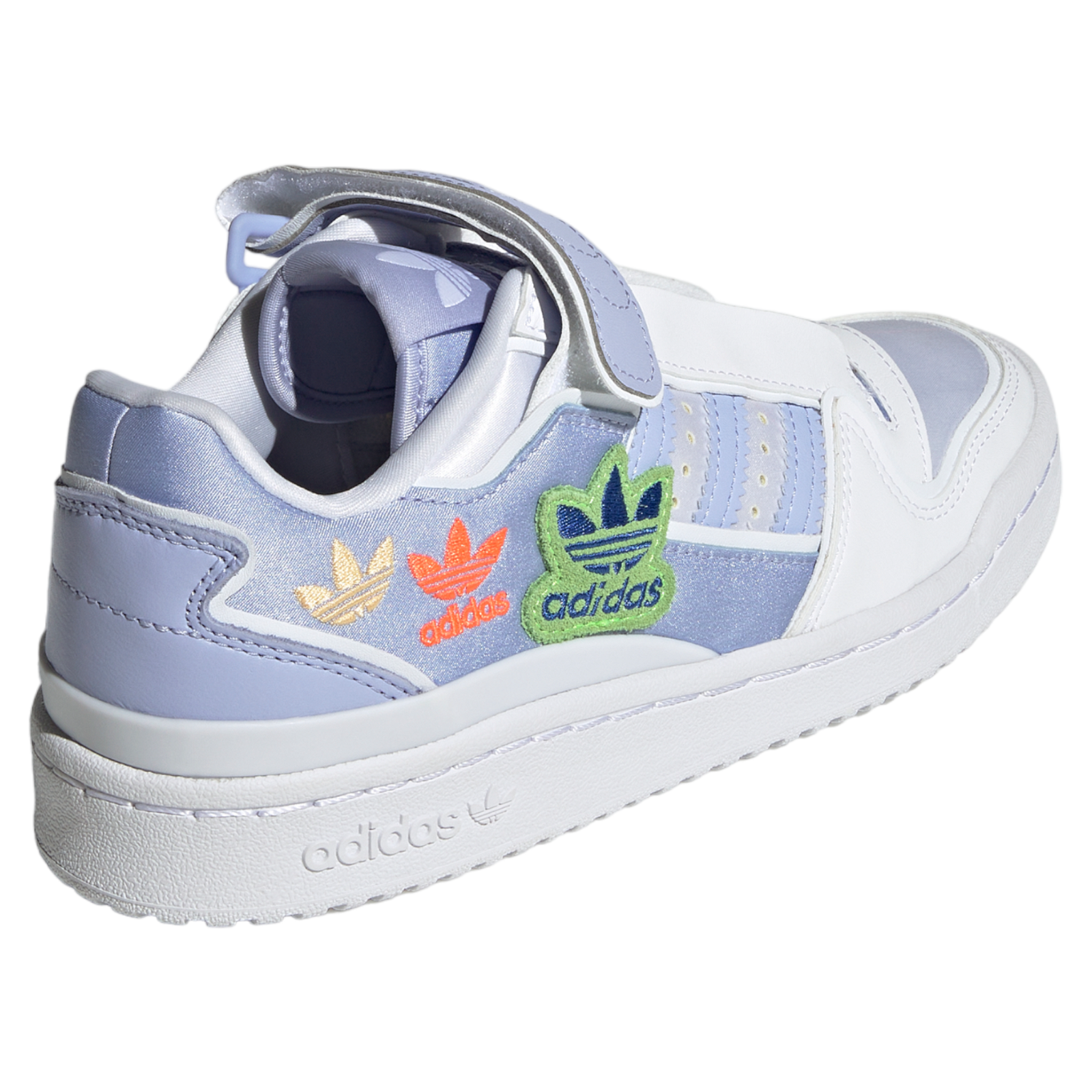 adidas Originals Womens Forum Plus Trainers - White / Violet Tone - ViaductClothing -  -  