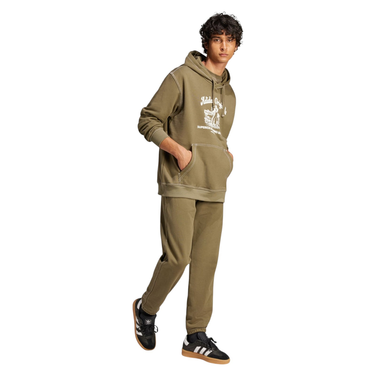 adidas Originals Wabash Hoodie - Green