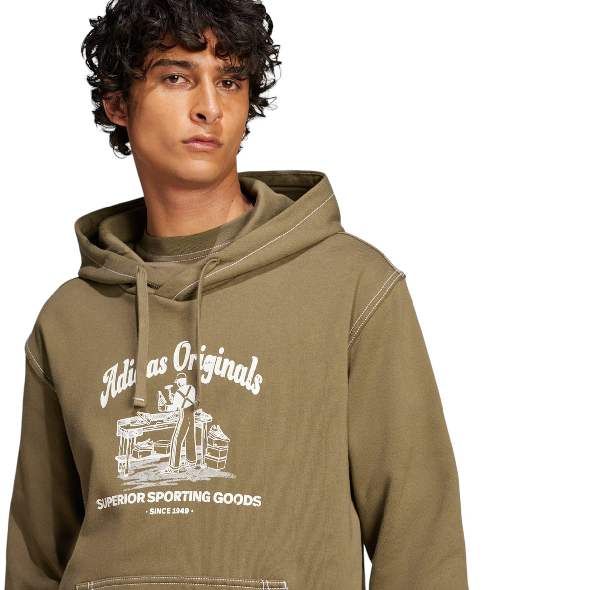 adidas Originals Wabash Hoodie - Green