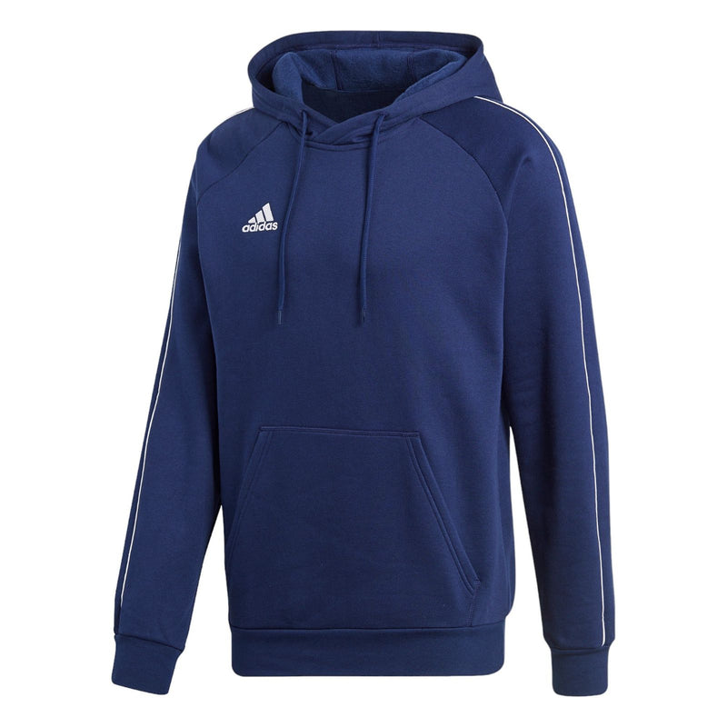 adidas Core 18 Football Pullover Sweat Hoodie - Navy / White - ViaductClothing -  -  