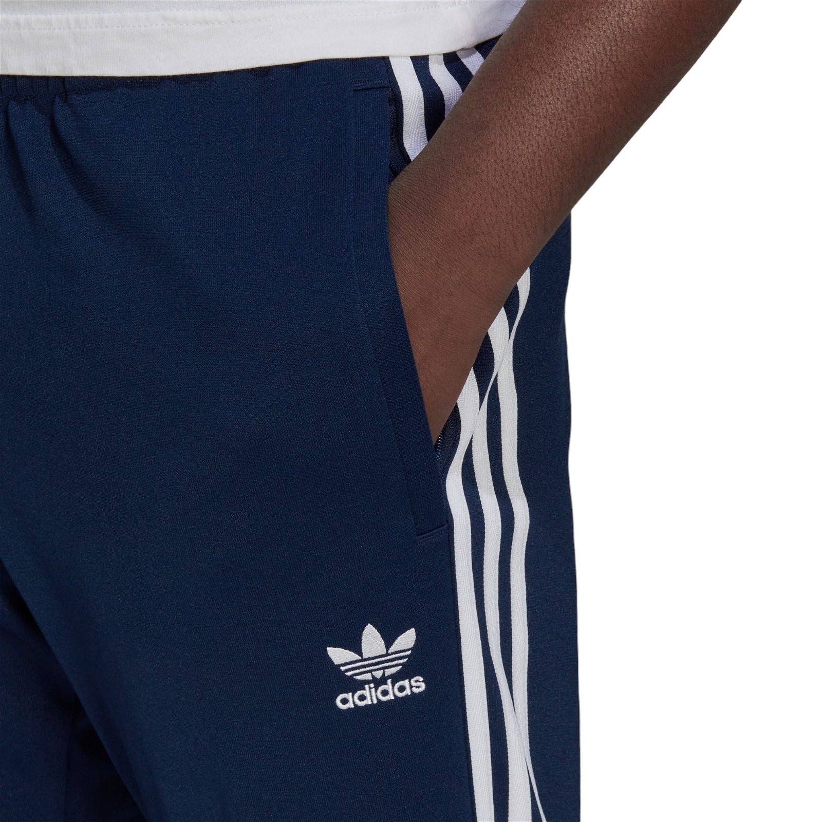 adidas Originals Adicolor Classics Primeblue SST Superstar Track Pants - Night Indigo / White - ViaductClothing -  -  