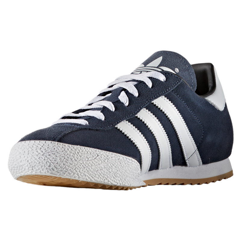 adidas Originals Samba Super Suede Trainers - Navy / White - ViaductClothing -  -  