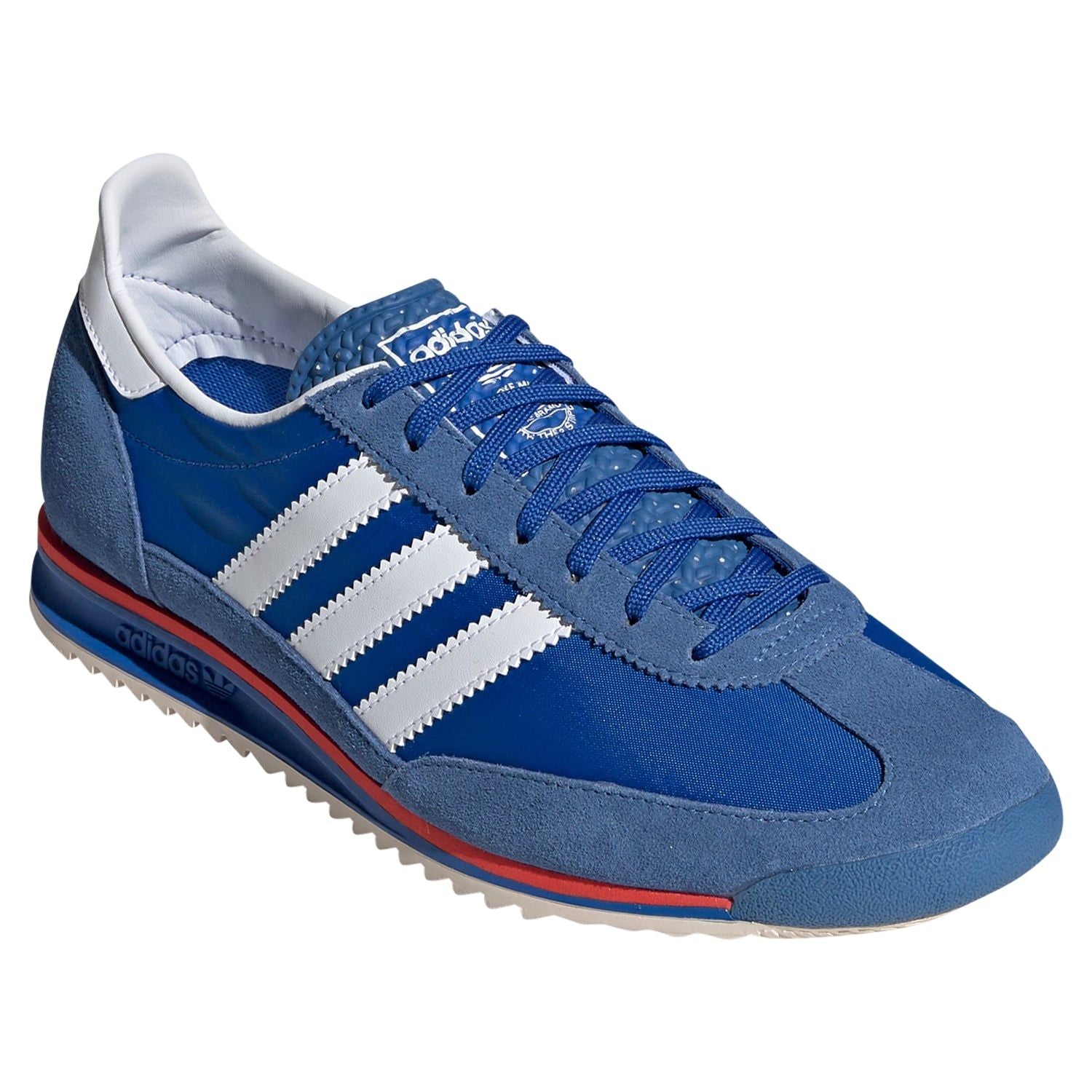 adidas Originals Unisex SL 72 Shoes - Blue/Red/White - ViaductClothing -  -  