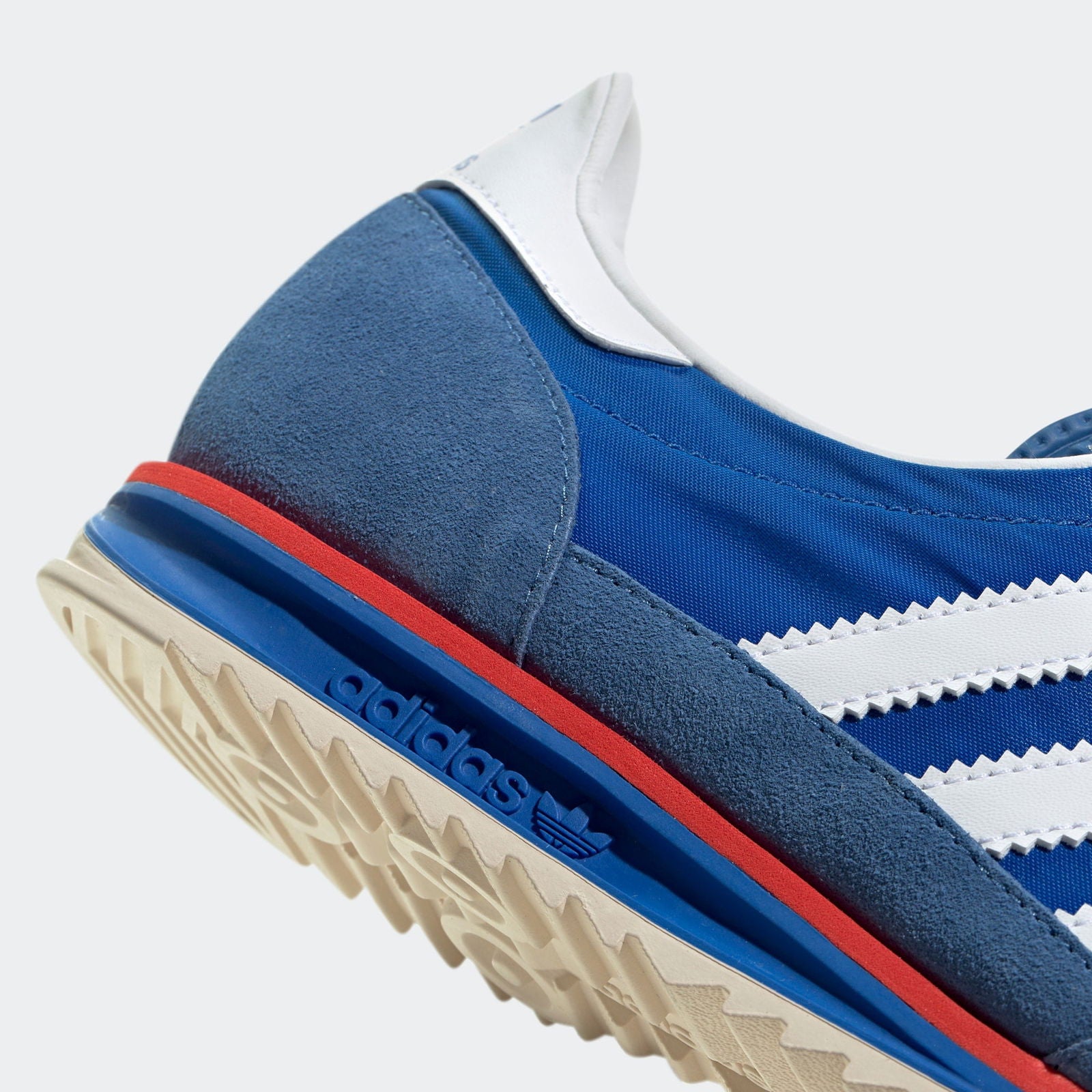 adidas Originals Unisex SL 72 Shoes - Blue/Red/White - ViaductClothing -  -  