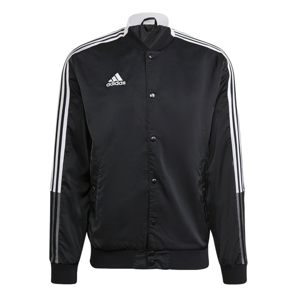 adidas Tiro Bomber Jacket - Black / White - ViaductClothing -  -  