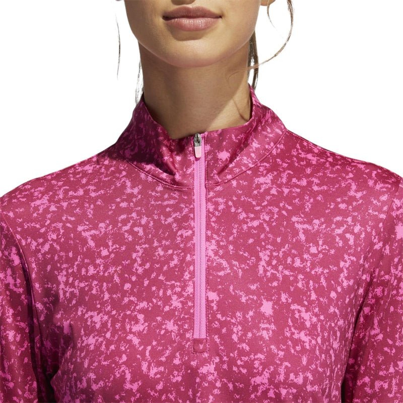 adidas Women's Primegreen AEROREADY Shirt - Screaming Pink / Wild Pink - ViaductClothing -  -  
