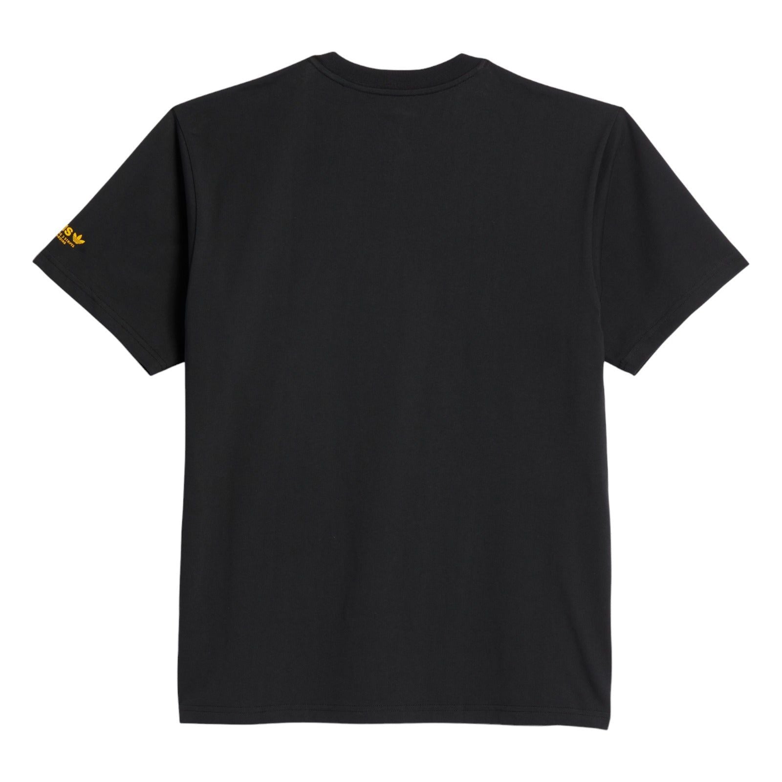 adidas Originals Unisex 4.0 Flipped Adi Skateboarding Tee - Black / Yellow - ViaductClothing -  -  