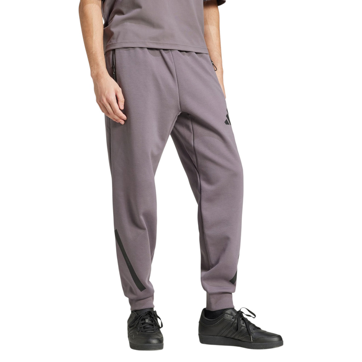adidas Men's Z.N.E. Tracksuit Bottoms - Grey