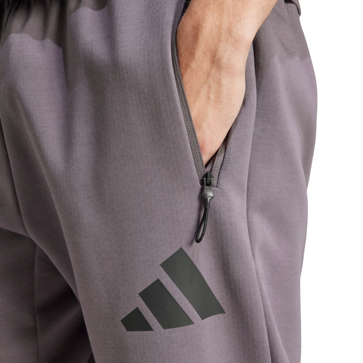 adidas Men's Z.N.E. Tracksuit Bottoms - Grey
