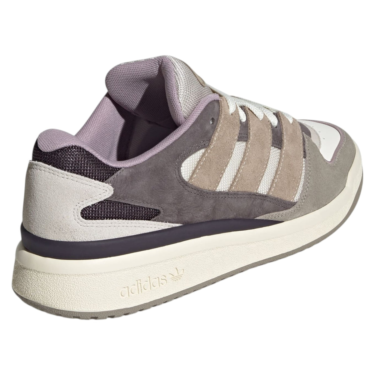 adidas Originals Forum Puffed Shoes - Off White / Blanch Cargo / Charcoal