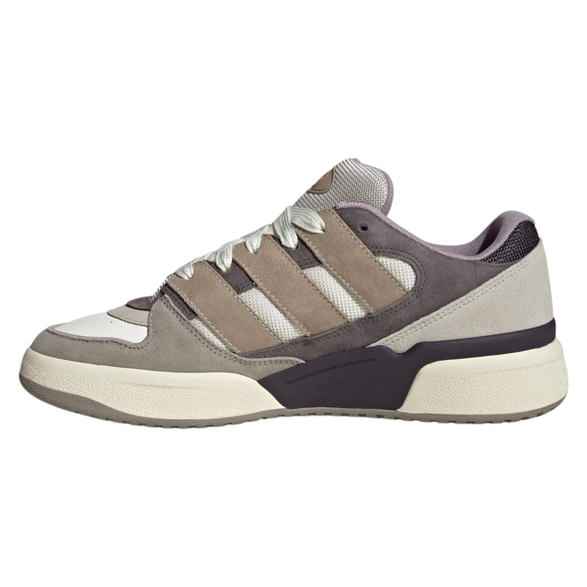 adidas Originals Forum Puffed Shoes - Off White / Blanch Cargo / Charcoal