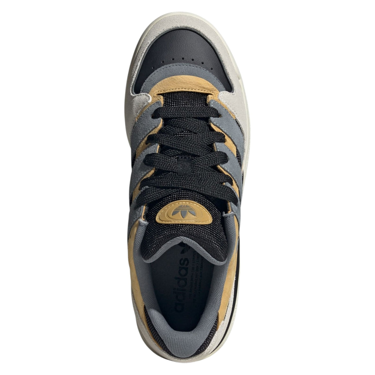 adidas Originals Forum Puffed Shoes - Core Black / Oat / Off White