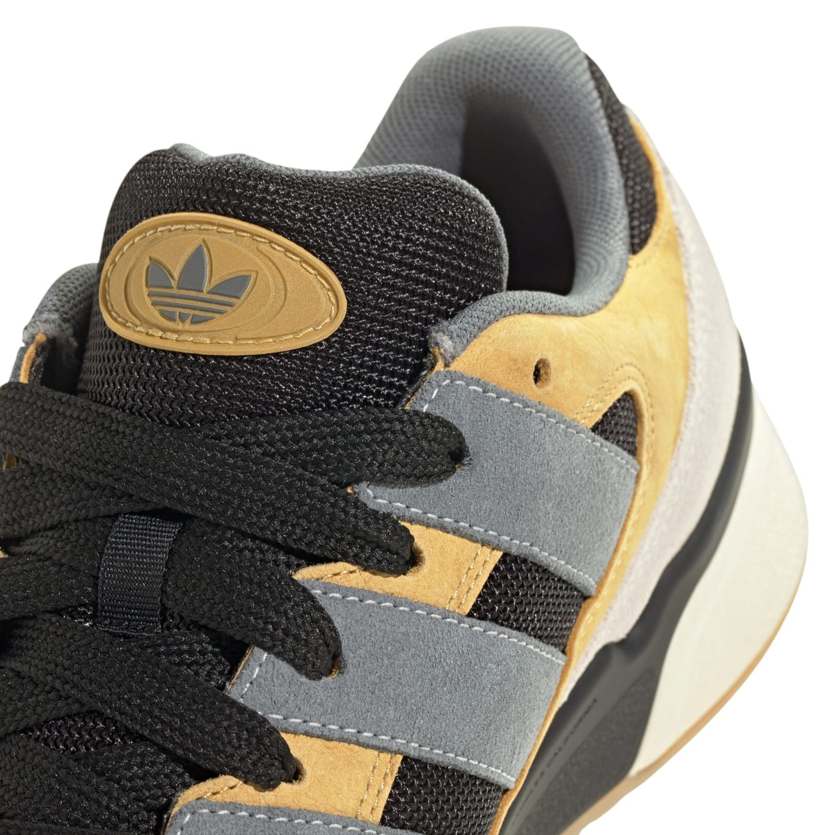 adidas Originals Forum Puffed Shoes - Core Black / Oat / Off White