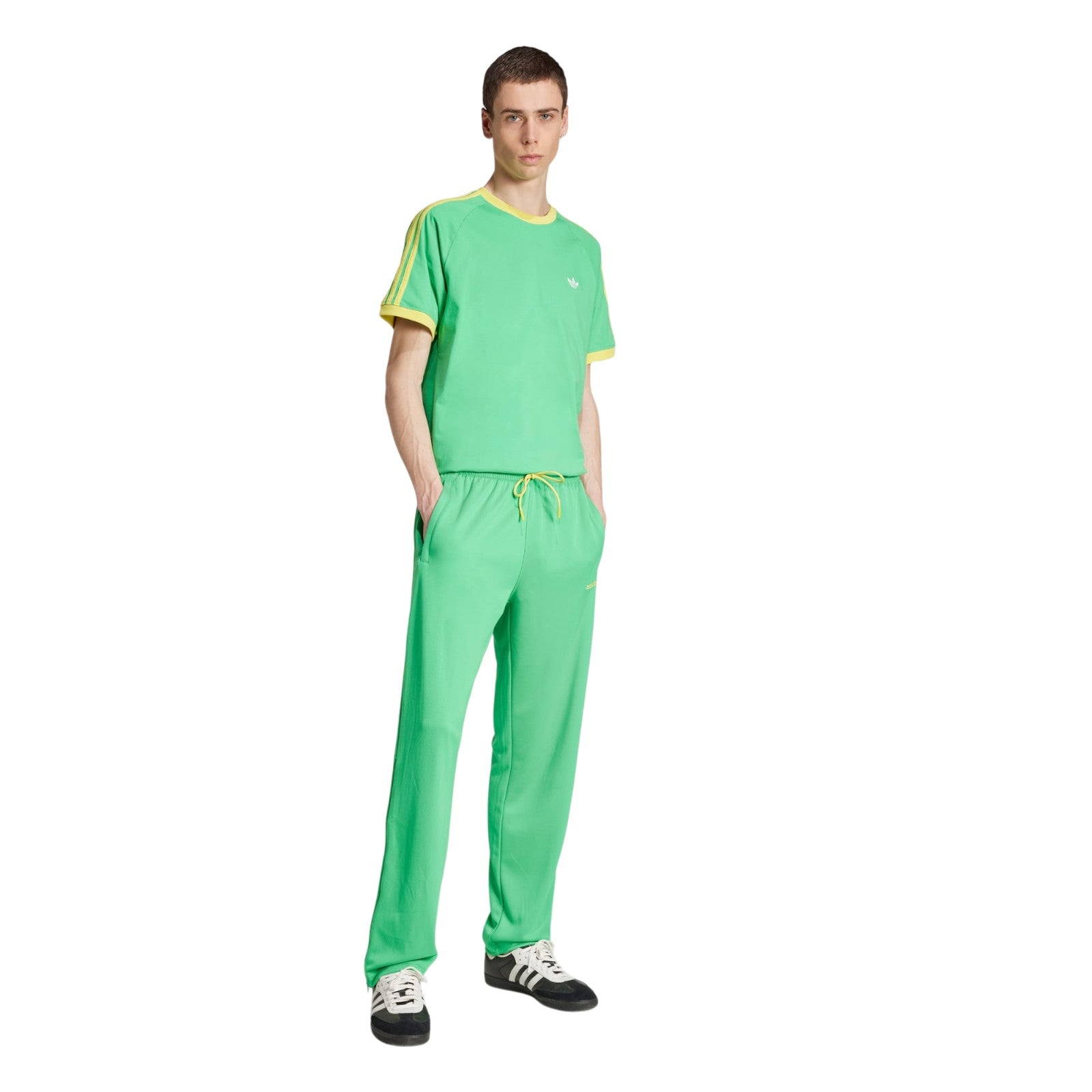 adidas Originals Men's Zip Flare Joggers - Energy Green
