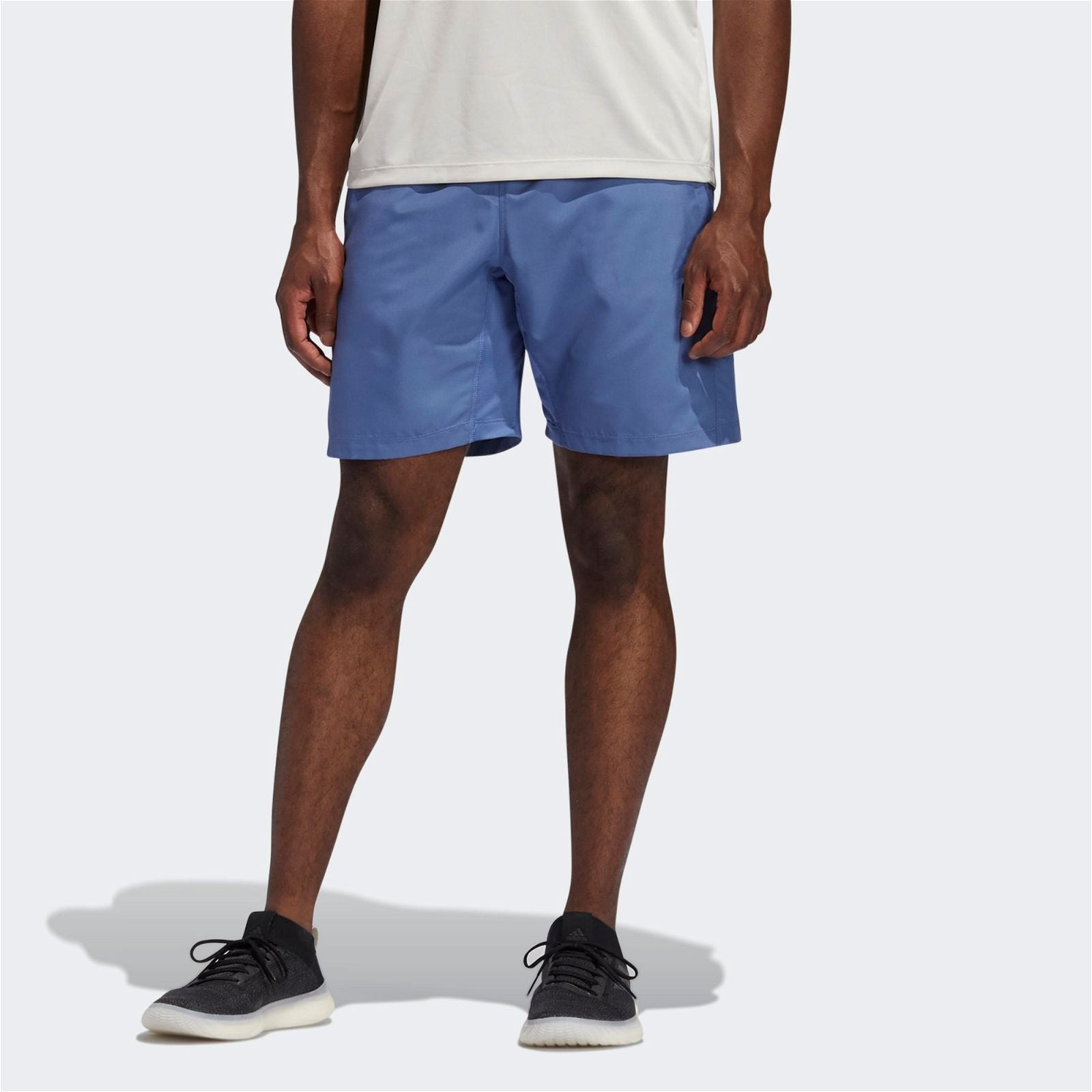 adidas 3-Stripes 8-Inch Shorts - Blue - ViaductClothing -  -  