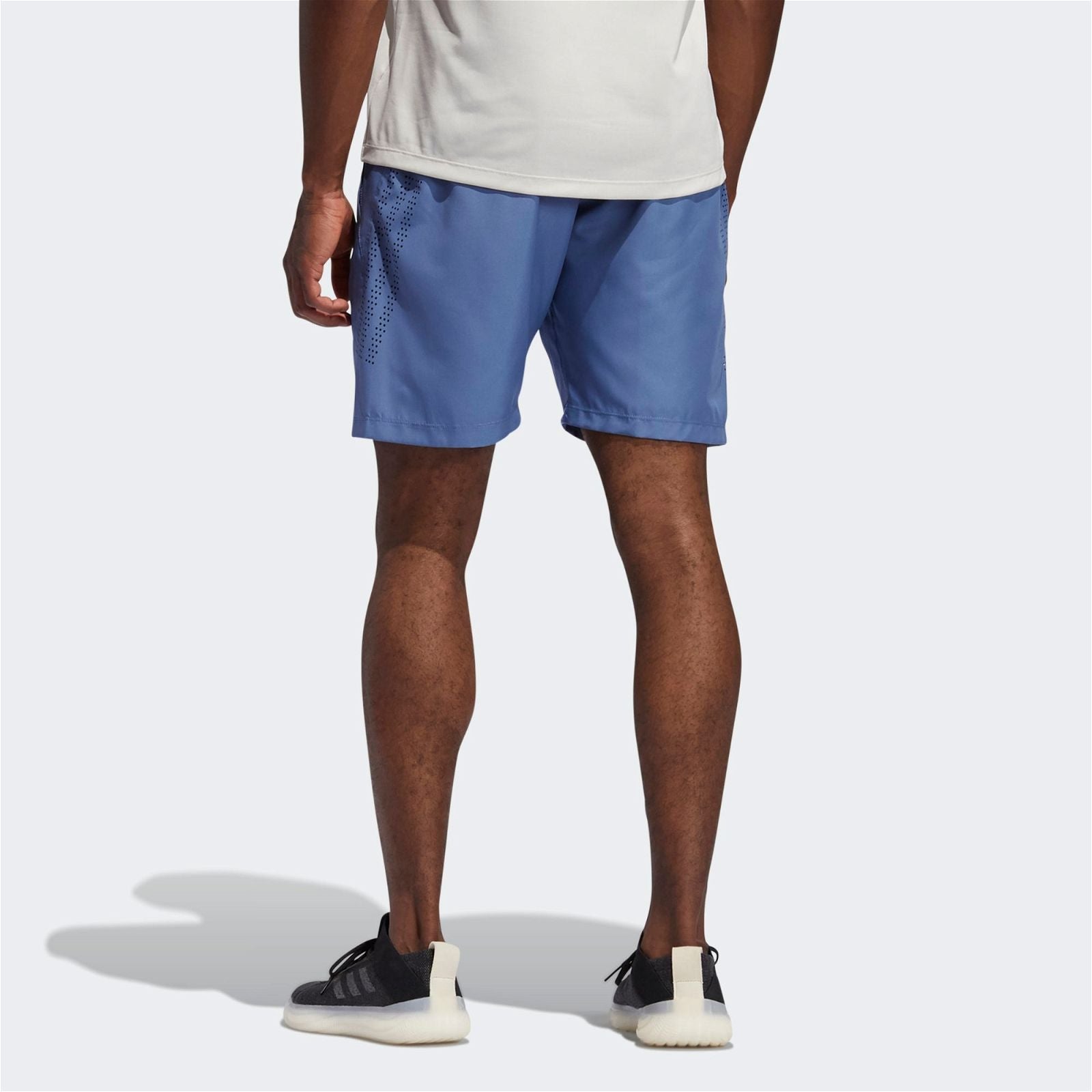 adidas 3-Stripes 8-Inch Shorts - Blue - ViaductClothing -  -  