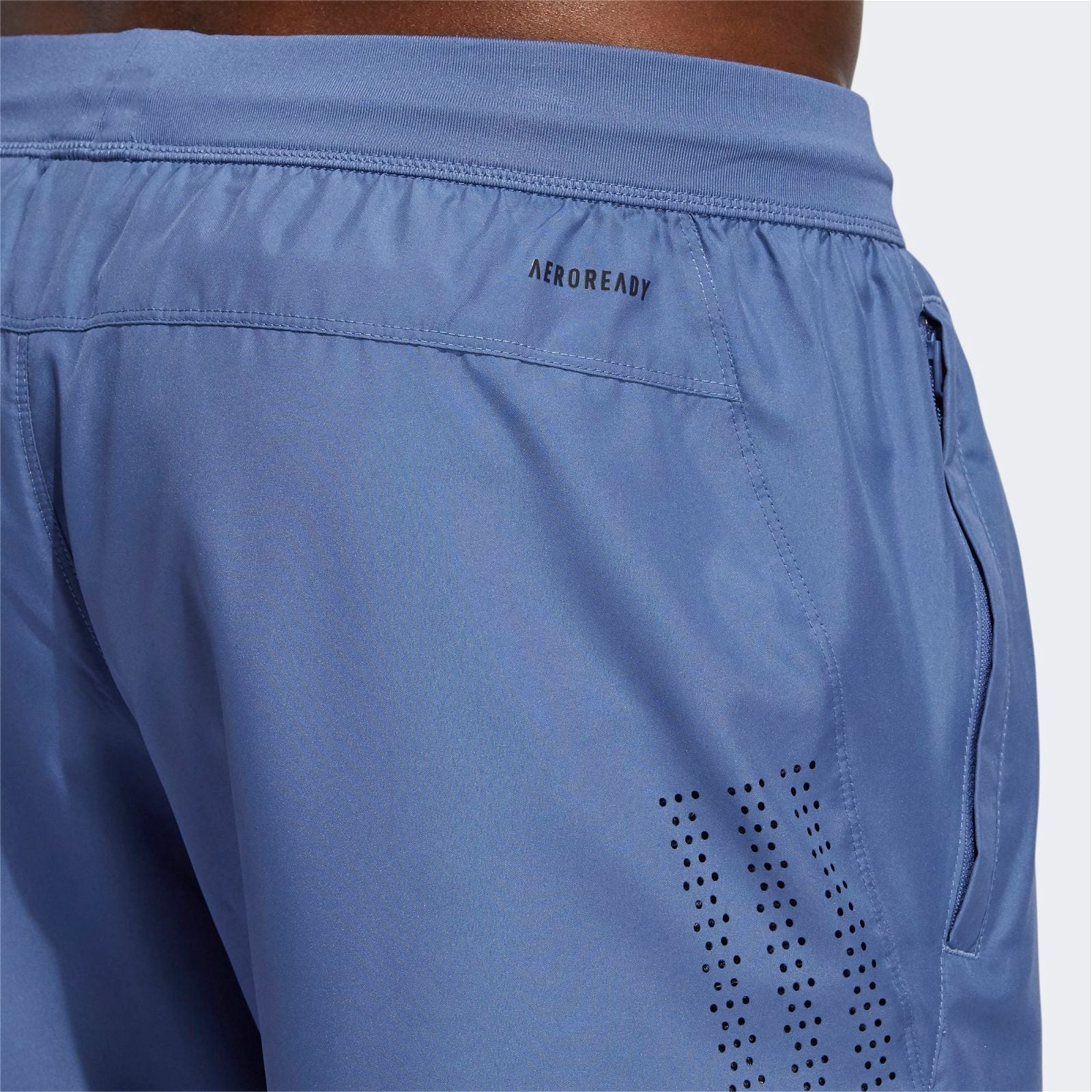 adidas 3-Stripes 8-Inch Shorts - Blue - ViaductClothing -  -  