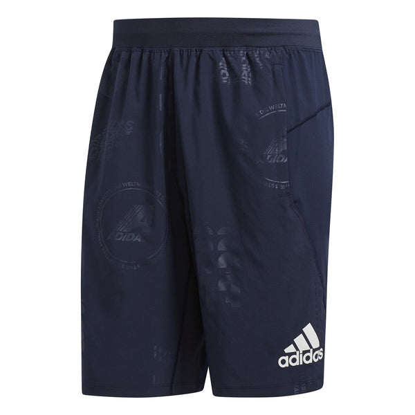 adidas 4KRFT Daily Press Shorts - Navy - ViaductClothing -  -  