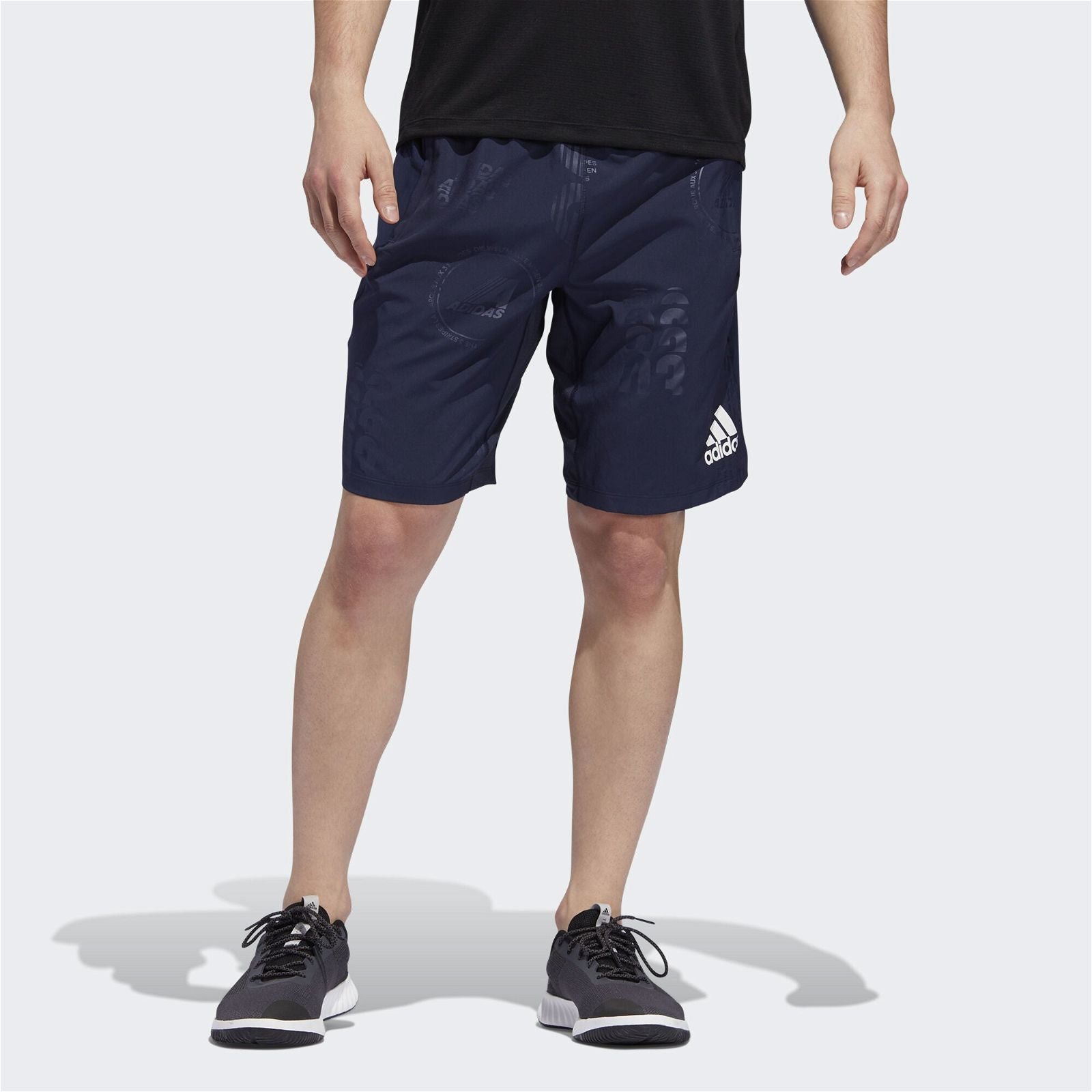 adidas 4KRFT Daily Press Shorts - Navy - ViaductClothing -  -  