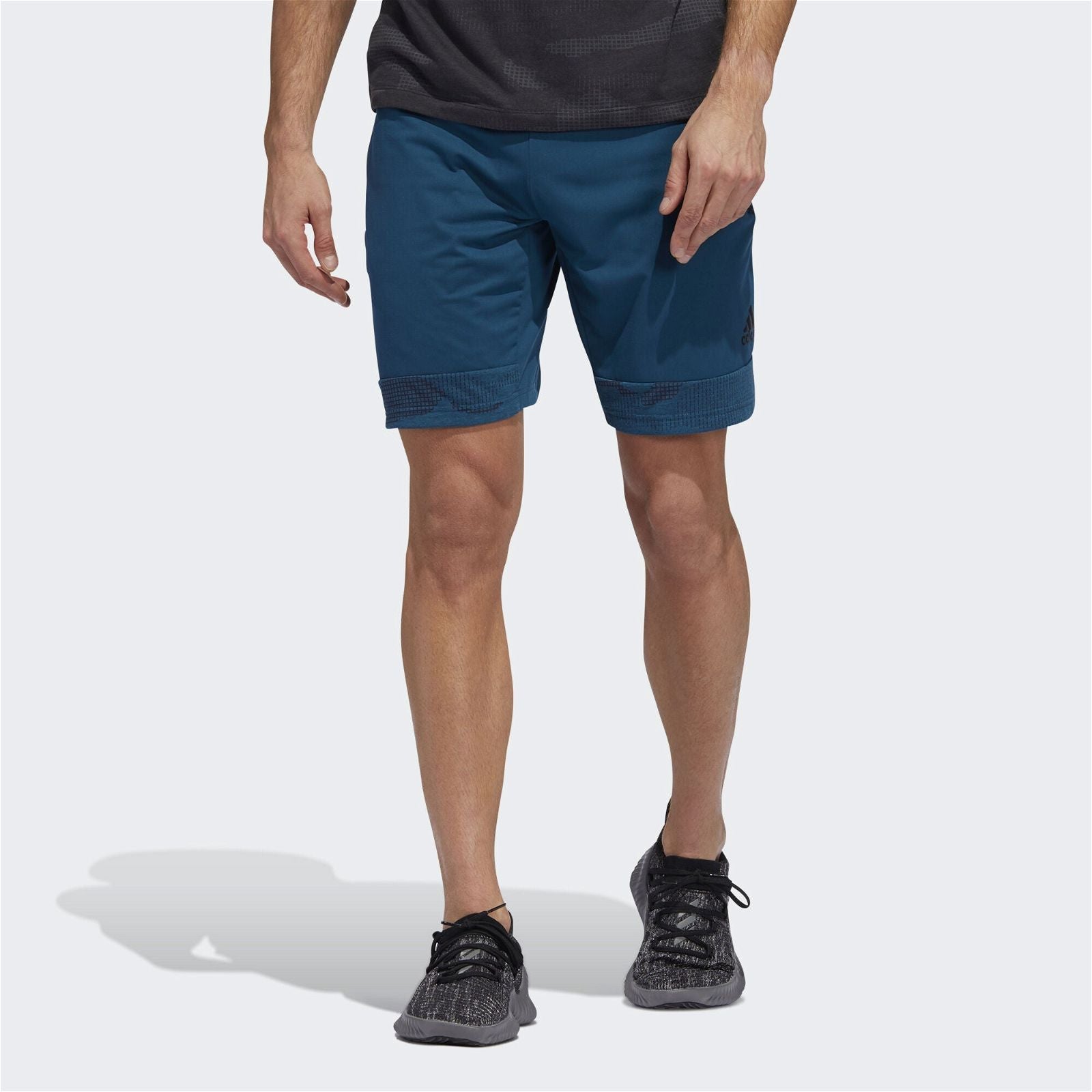 adidas 4KRFT Tech Burnout 8-Inch Shorts - Blue - ViaductClothing -  -  