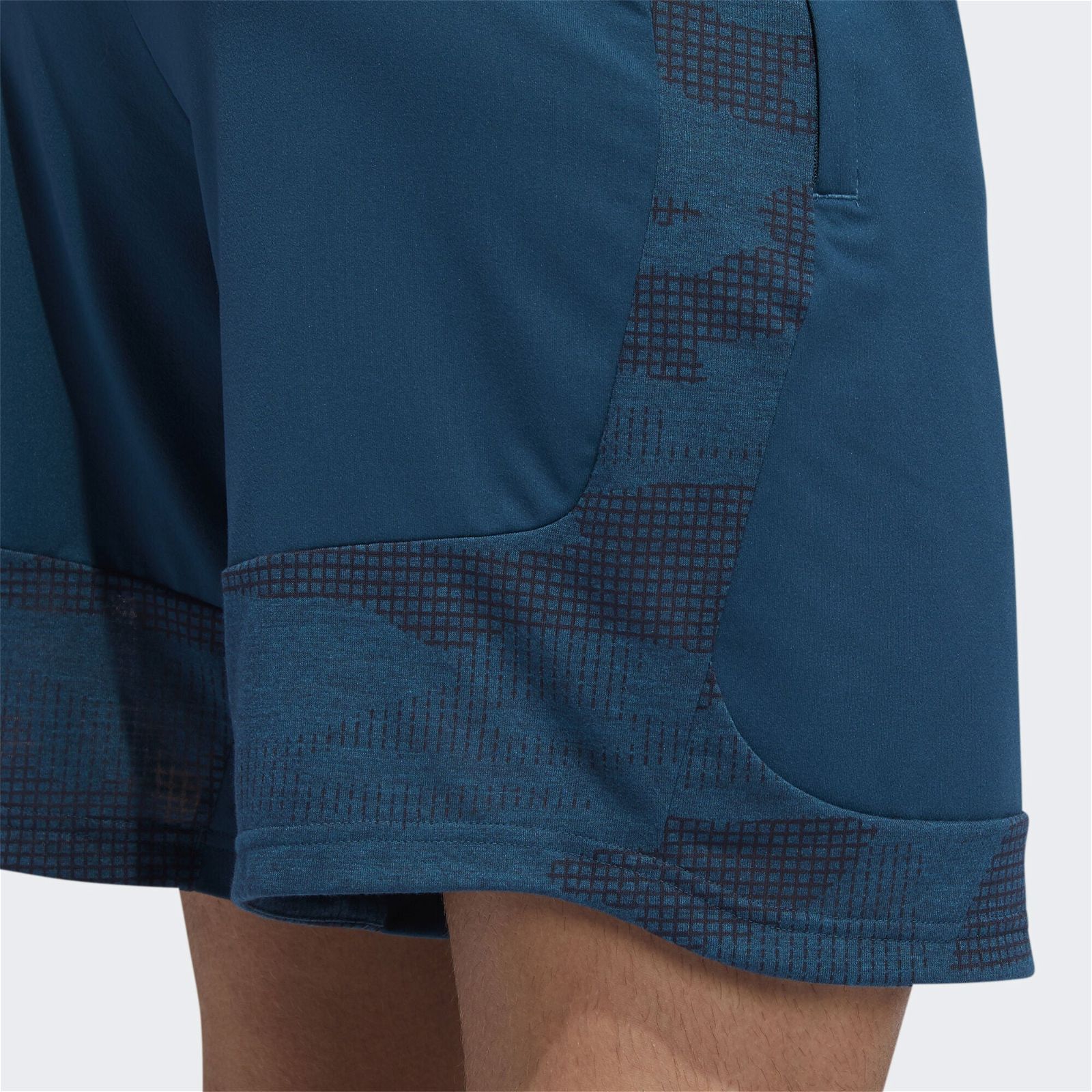 adidas 4KRFT Tech Burnout 8-Inch Shorts - Blue - ViaductClothing -  -  