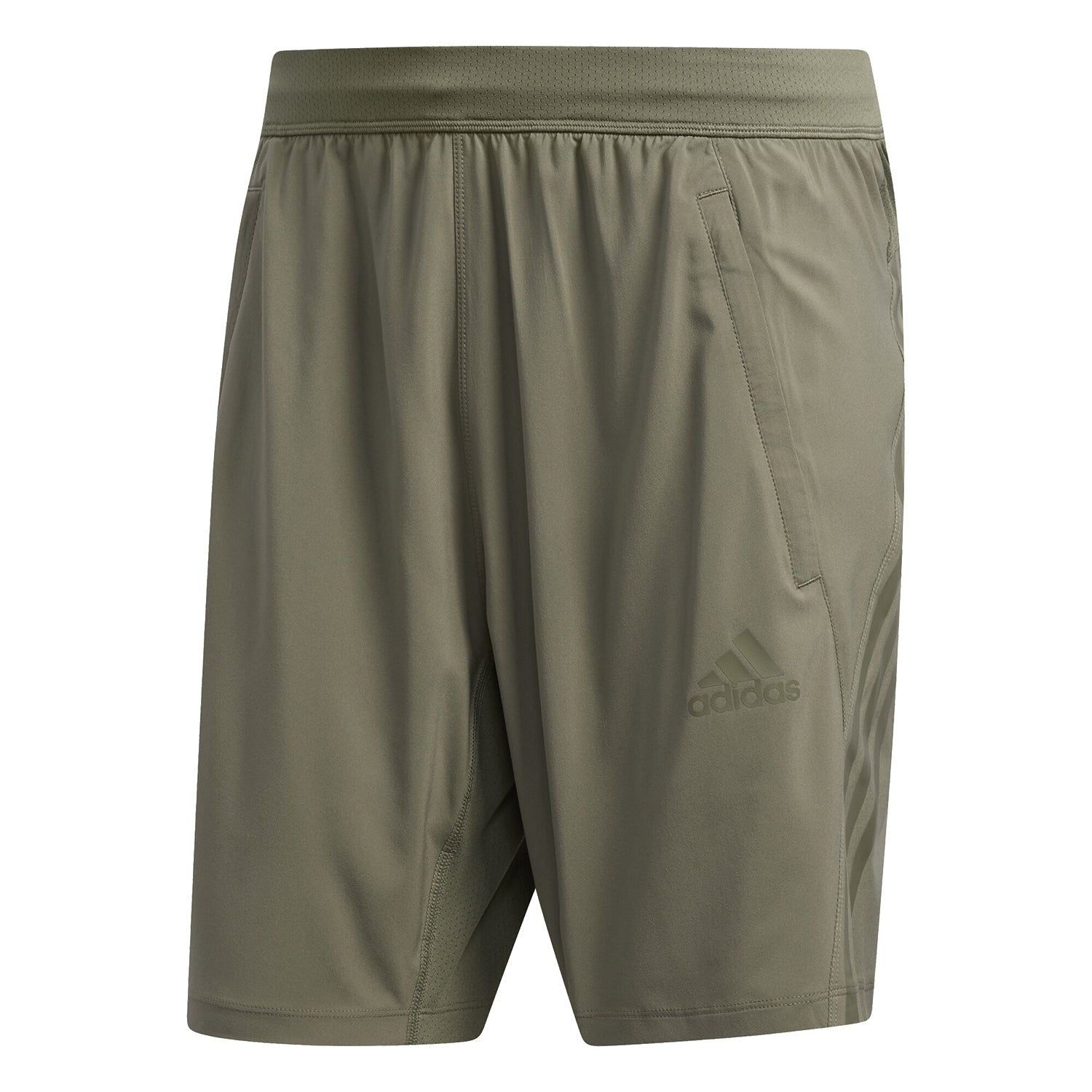 adidas AEROREADY 3-Stripes 8-Inch Shorts - Green - ViaductClothing -  -  