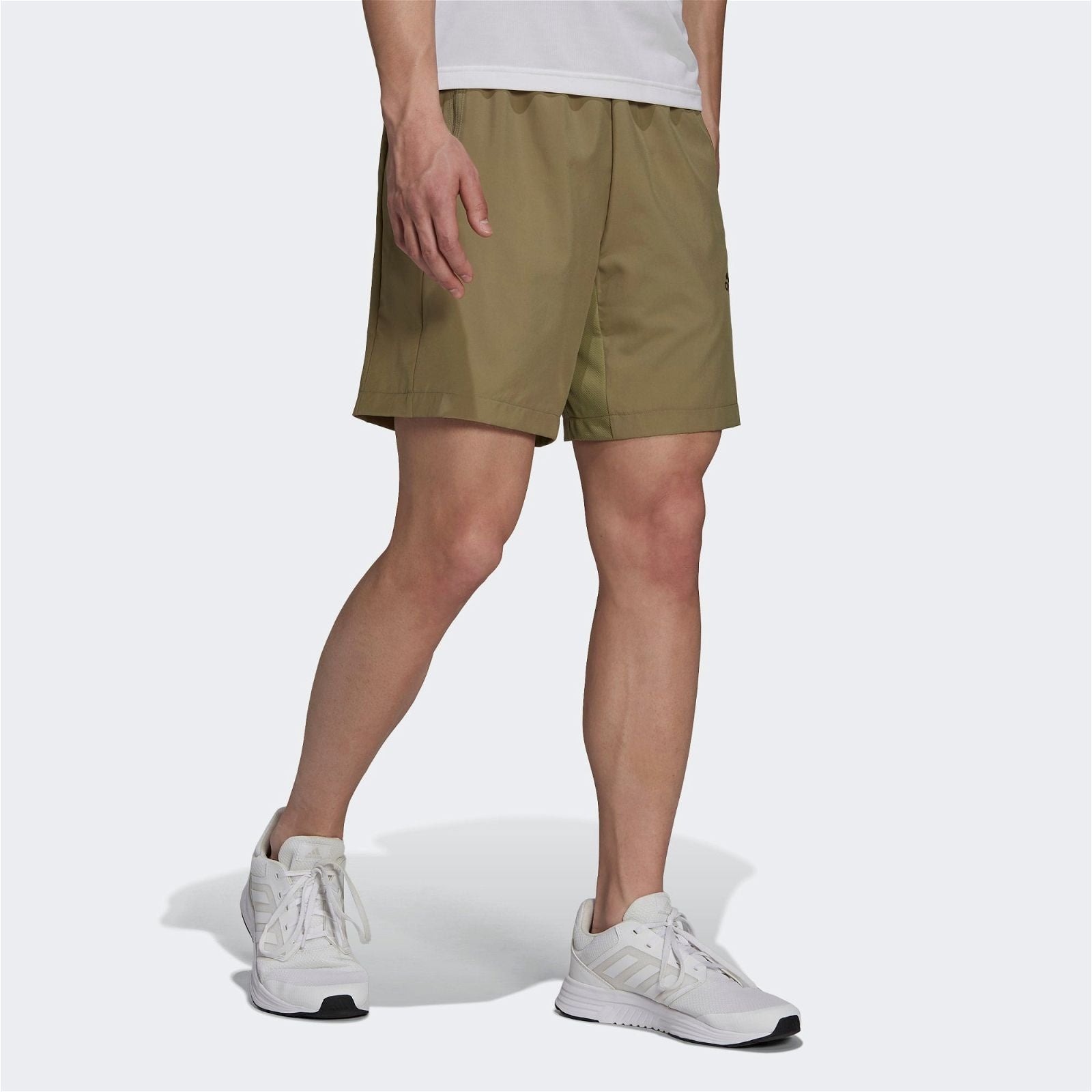 adidas AEROREADY Designed to Move Woven Sport Shorts - Orbit Green - ViaductClothing -  -  