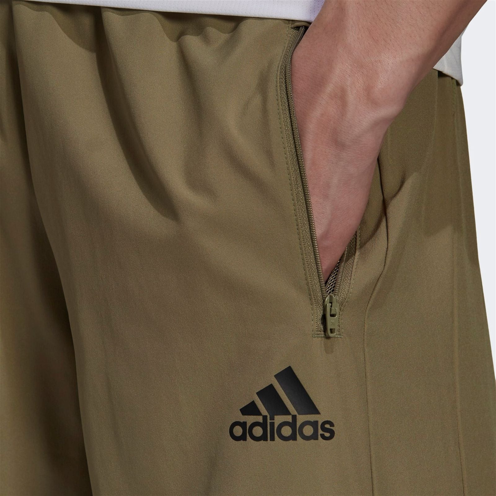 adidas AEROREADY Designed to Move Woven Sport Shorts - Orbit Green - ViaductClothing -  -  