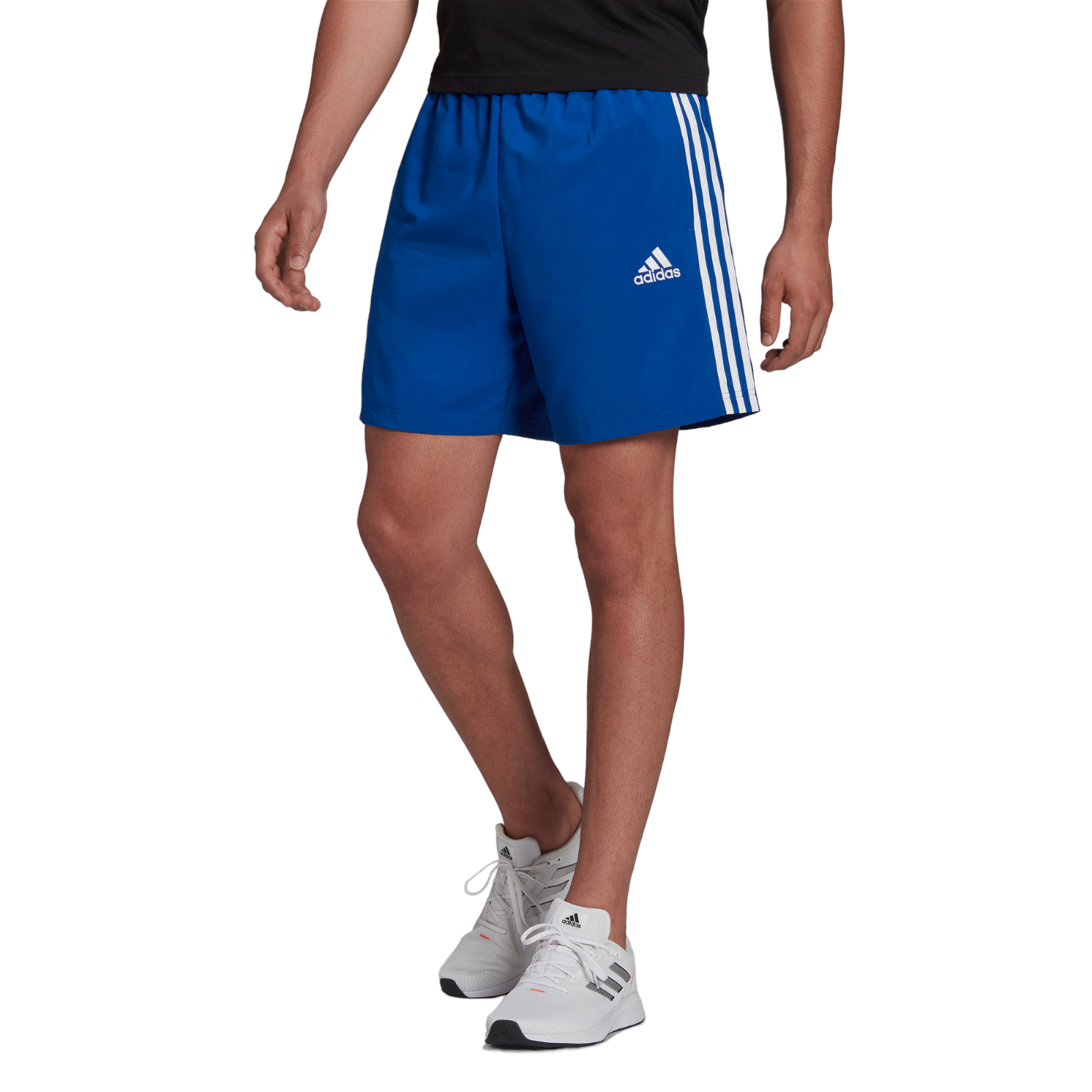 adidas AEROREADY Essentials Chelsea 3-Stripes Shorts - Blue - ViaductClothing -  -  