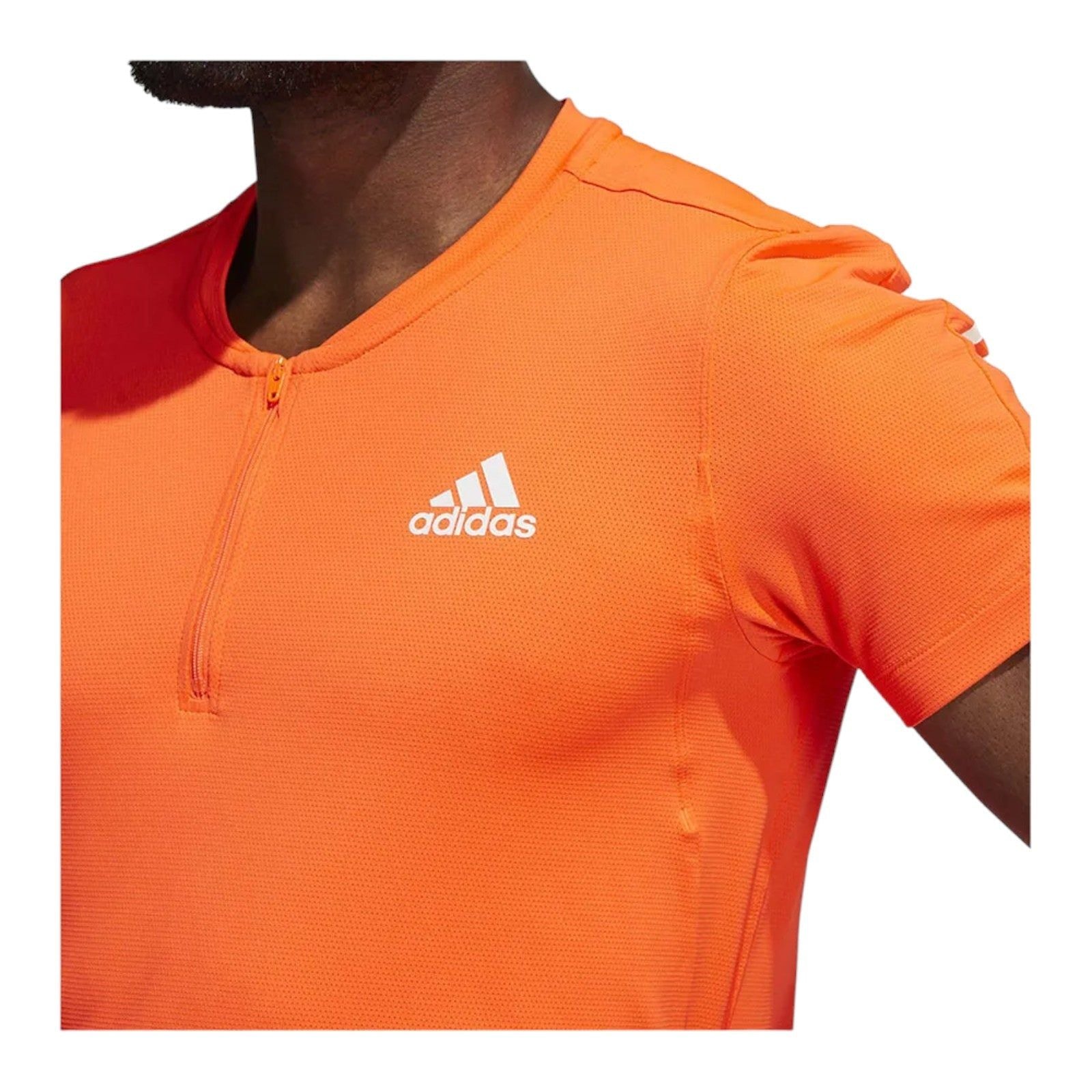adidas AEROREADY PERFORMANCE Cycling Tee - Orange - ViaductClothing -  -  
