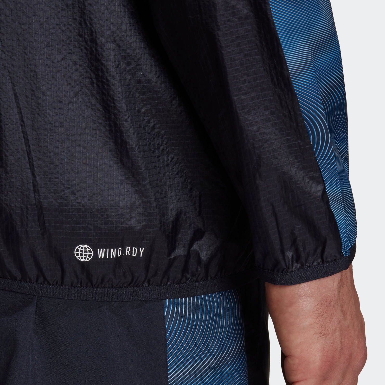 adidas AEROREADY Seasonals Sport Windbreaker - Legend Ink Navy - ViaductClothing -  -  
