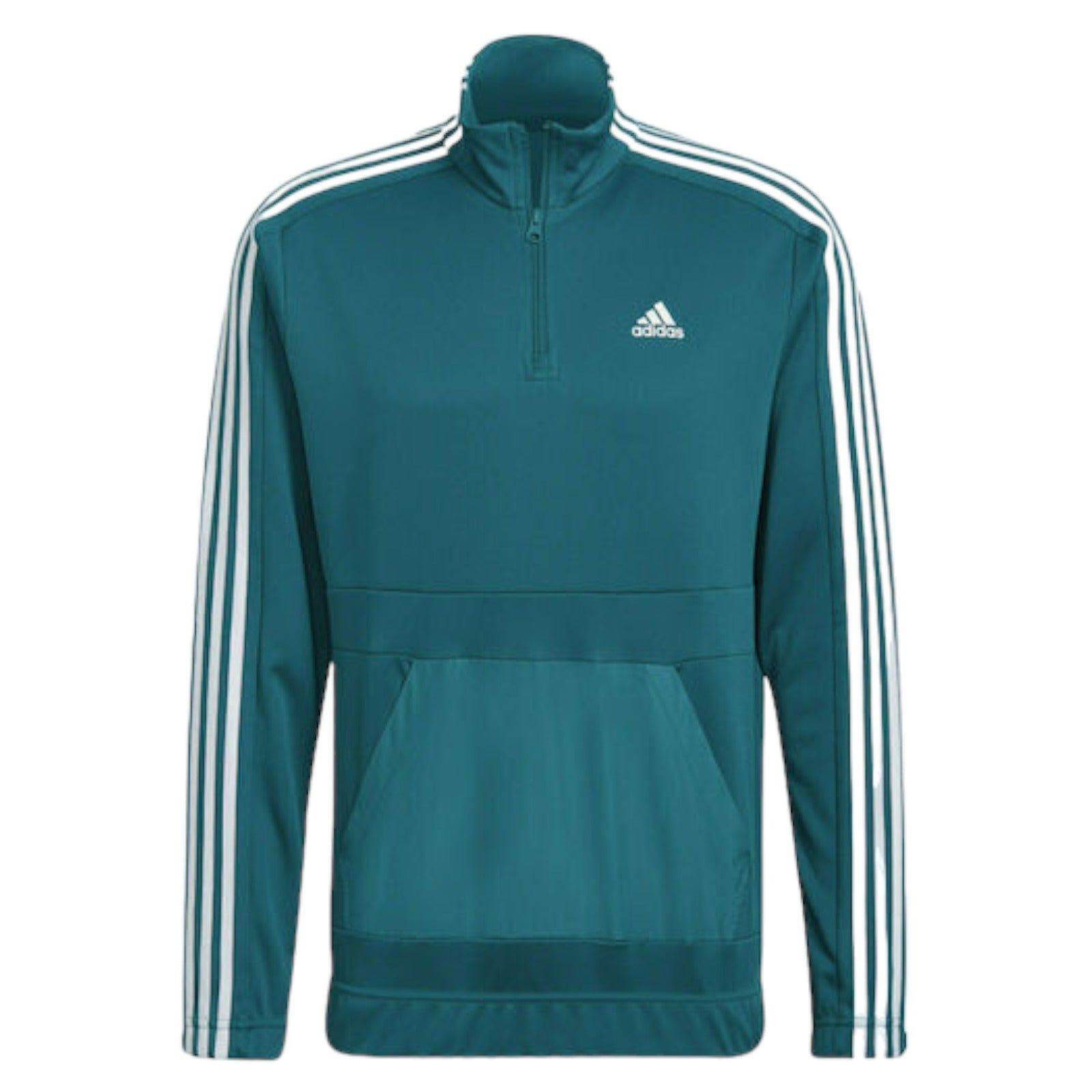 adidas AEROREADY Tricot Quarter-Zip Track Suit - Teal Green - ViaductClothing -  -  