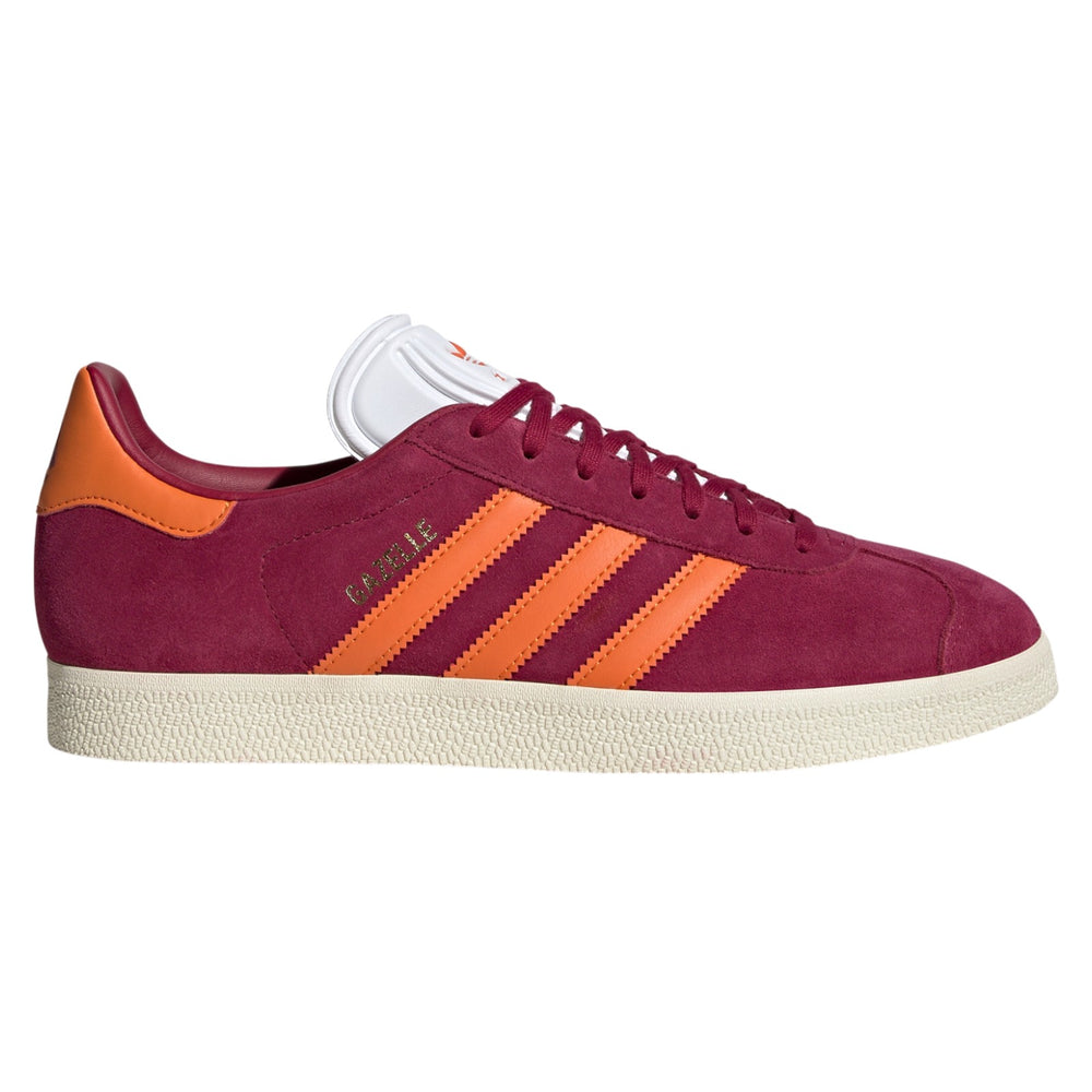 adidas Originals AS Roma Bring Back Gazelle Shoes - Burgundy / Orange ...