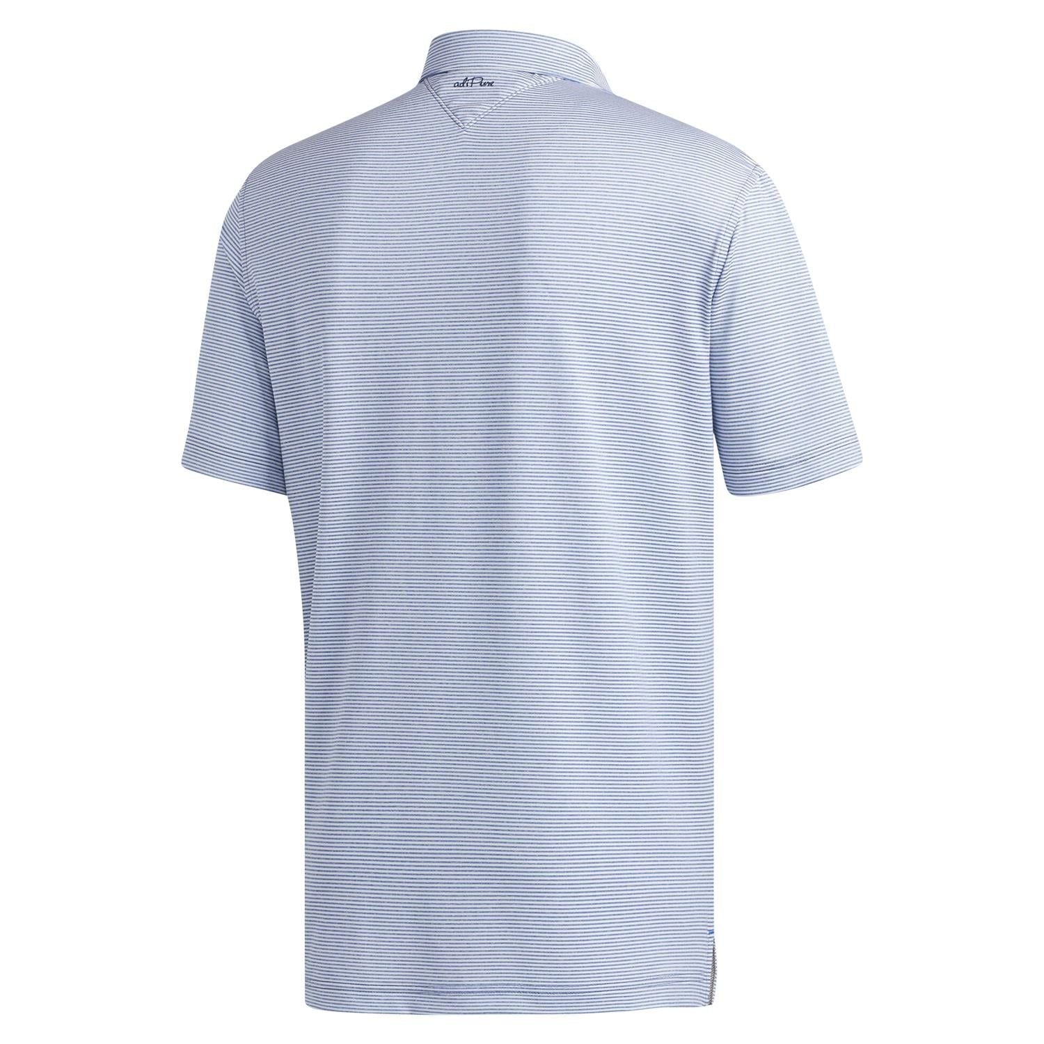 adidas Adipure New Ottoman Polo Shirt - Blue - ViaductClothing -  -  