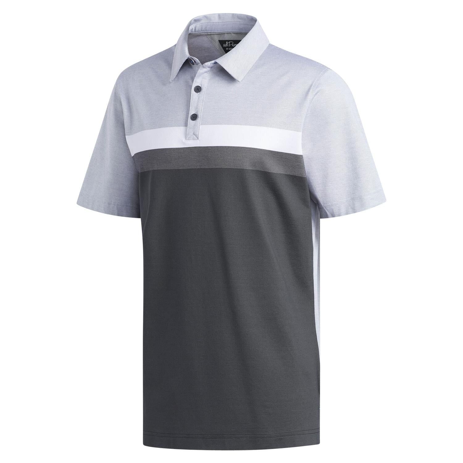 adidas Adipure Premium Engineered Polo Shirt - Grey - ViaductClothing -  -  