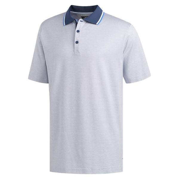 adidas Adipure Premium Two-Tone Polo Shirt - Light Blue - ViaductClothing -  -  