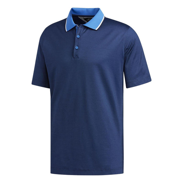 adidas Adipure Premium Two-Tone Polo Shirt - Navy - ViaductClothing -  -  