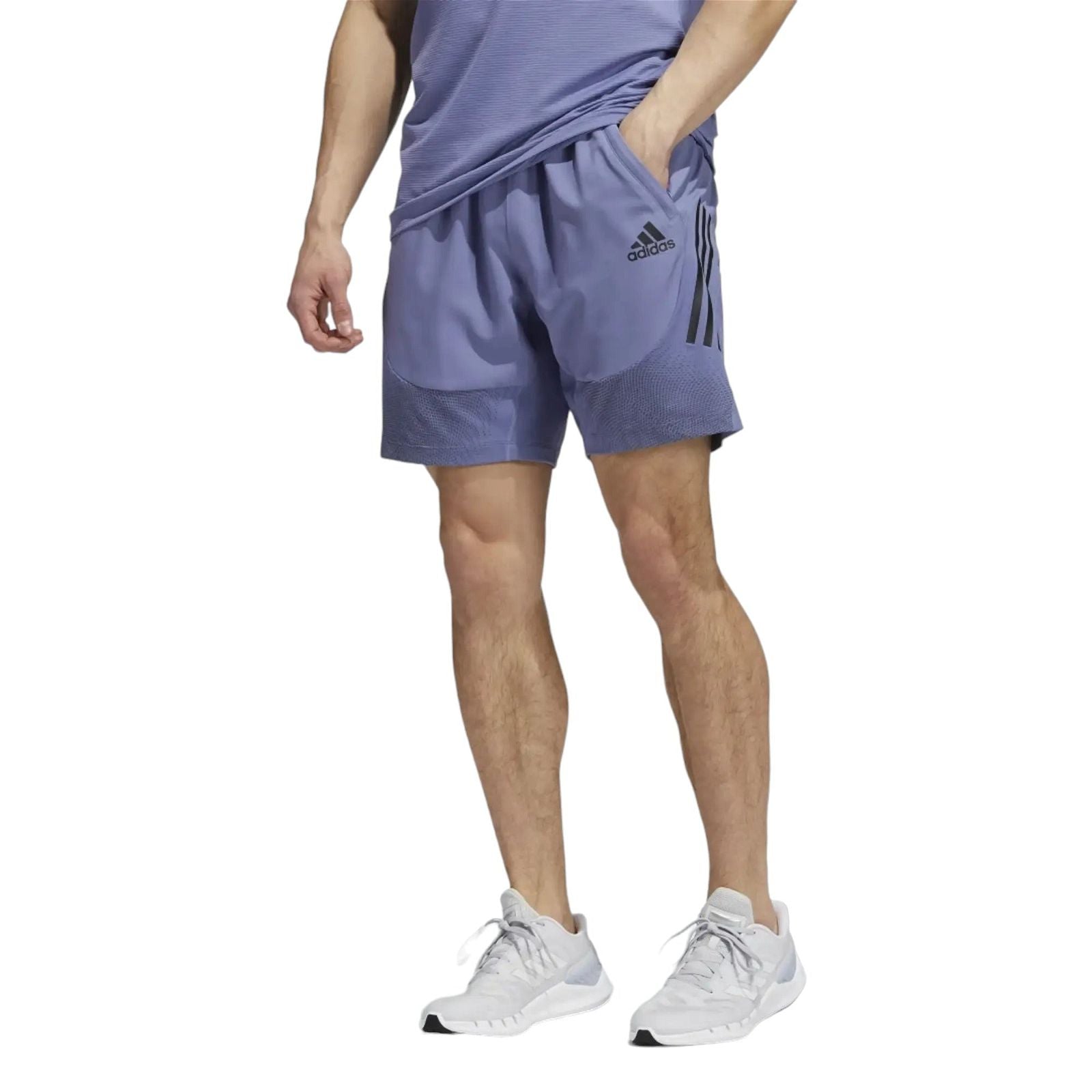 adidas Aeroready Warrior Shorts - Orbit Violet - ViaductClothing -  -  
