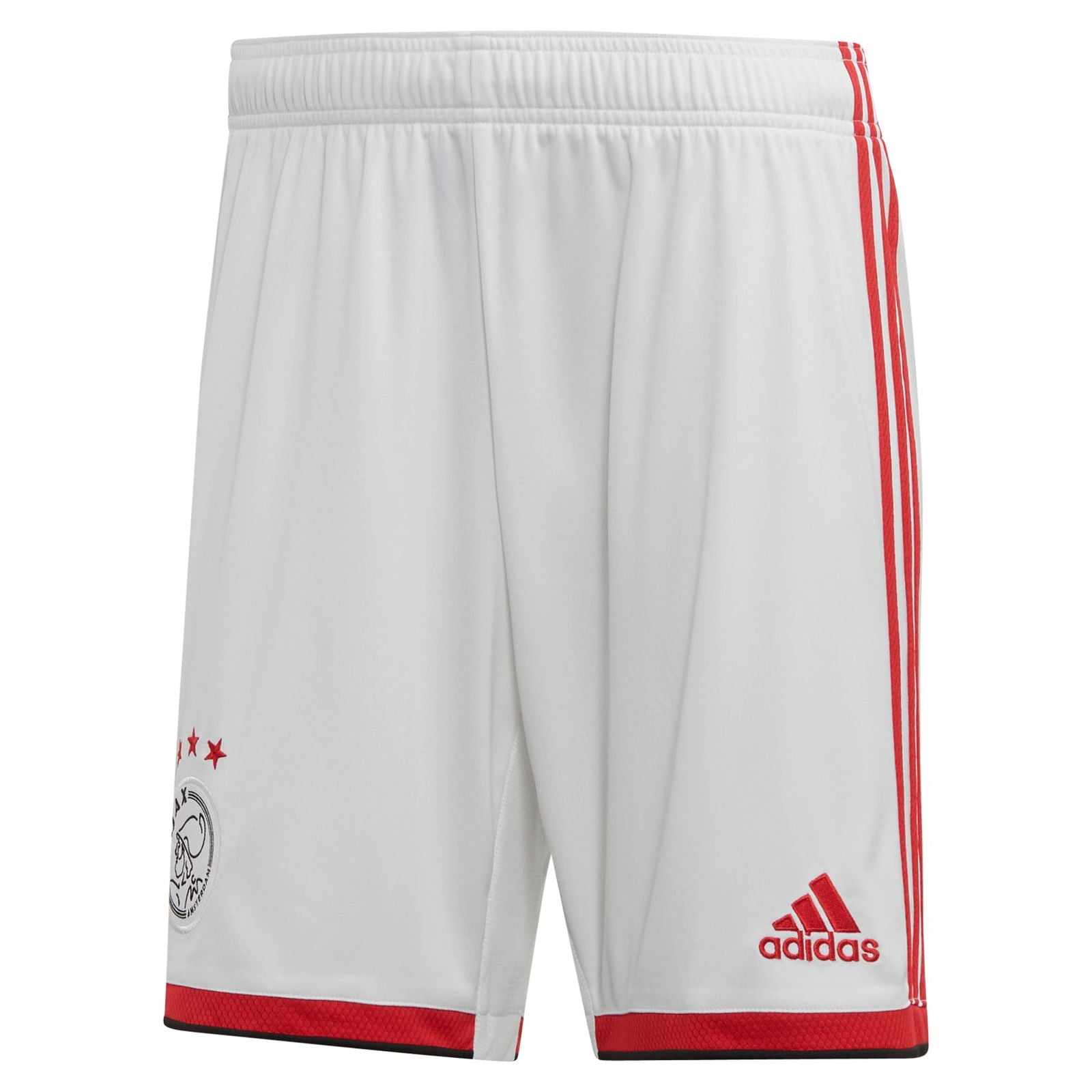 adidas Ajax Amsterdam Home Shorts 19-20 - White - ViaductClothing -  -  
