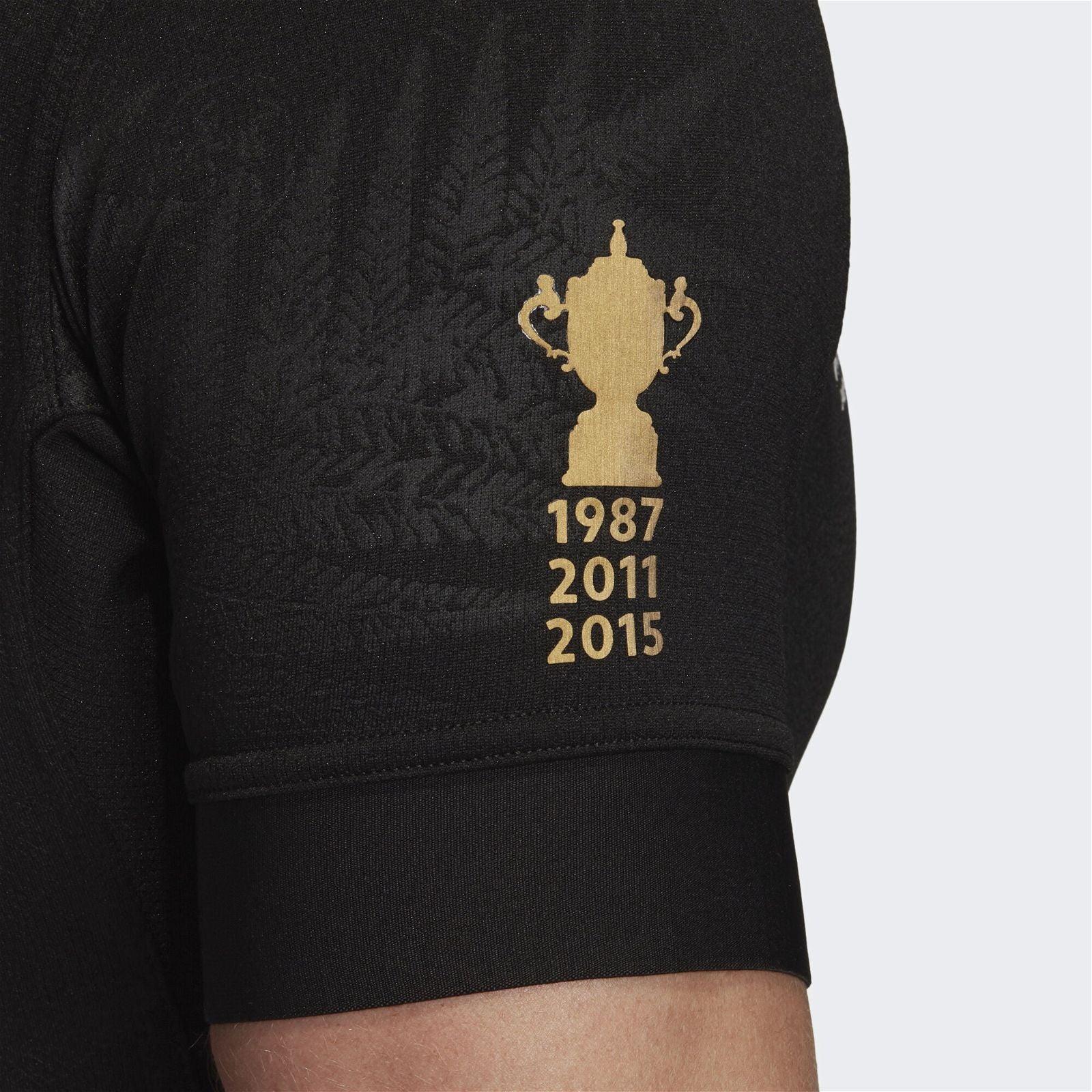 adidas All Blacks Rugby World Cup Y-3 Home Performance Jersey - Black - ViaductClothing -  -  
