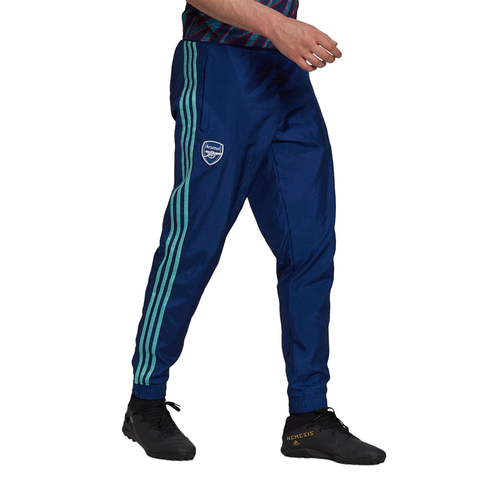 adidas Arsenal Icon Woven Track Pants - Mystery Blue - ViaductClothing -  -  