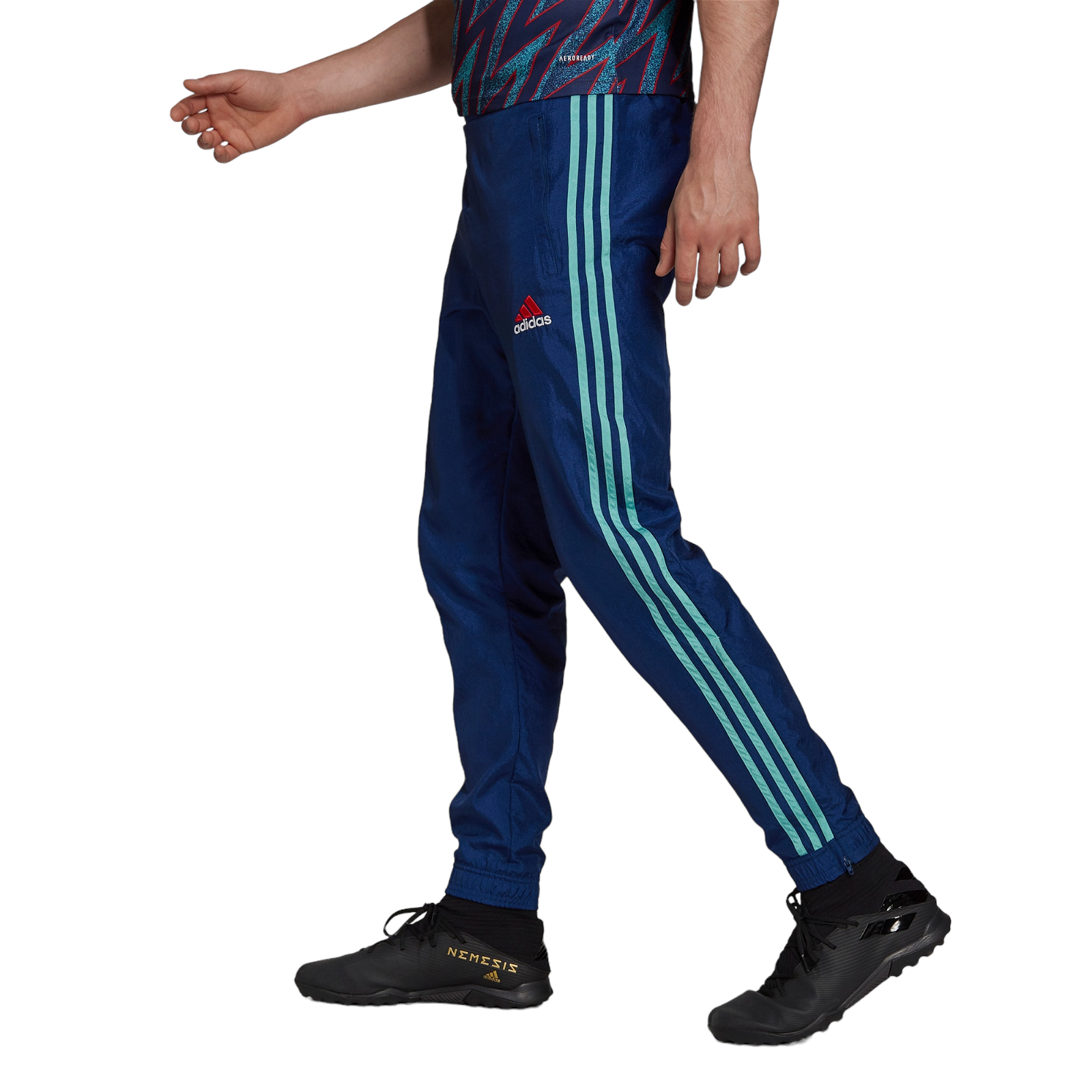 adidas Arsenal Icon Woven Track Pants - Mystery Blue - ViaductClothing -  -  