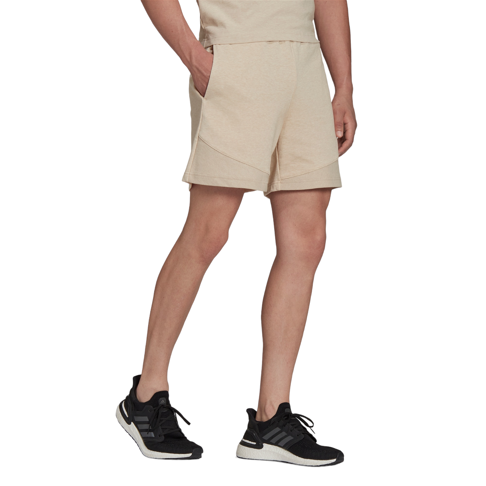adidas Botanically Dyed Sweat Shorts (Gender Neutral) - Beige - ViaductClothing -  -  