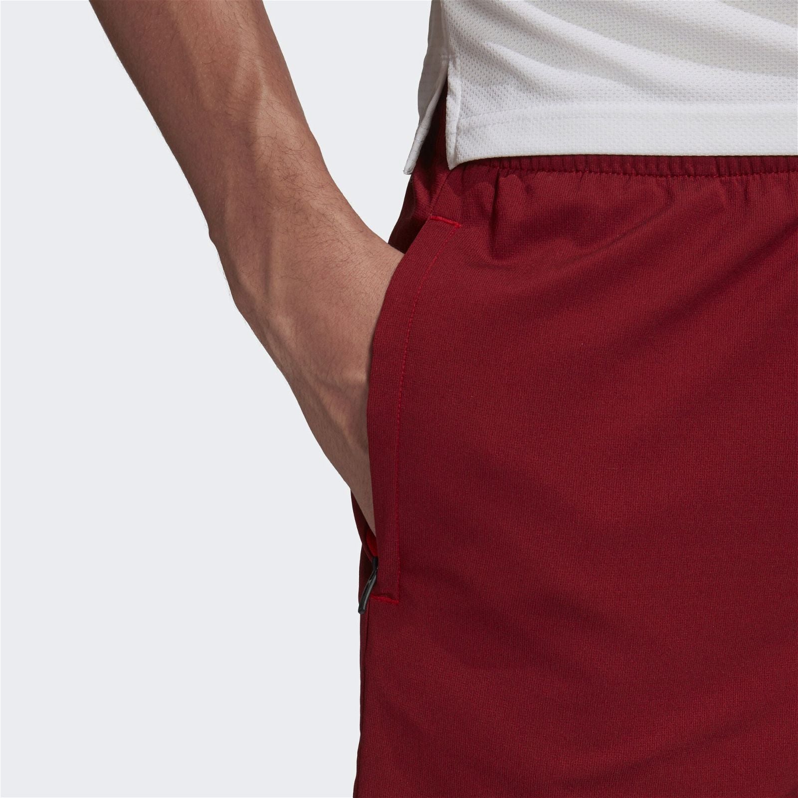 adidas Brilliant Basics Shorts - Red - ViaductClothing -  -  