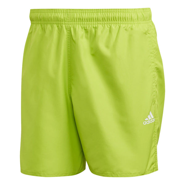 adidas CLX Solid Swim Shorts - Green - ViaductClothing -  -  