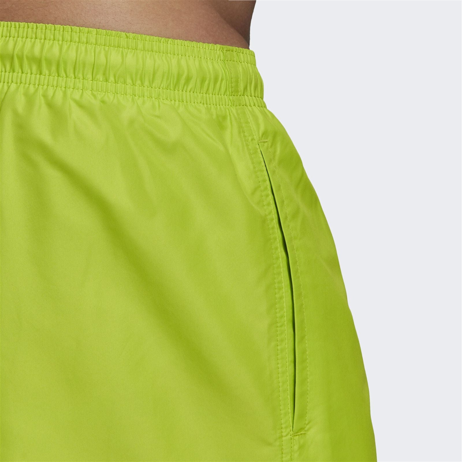 adidas CLX Solid Swim Shorts - Green - ViaductClothing -  -  
