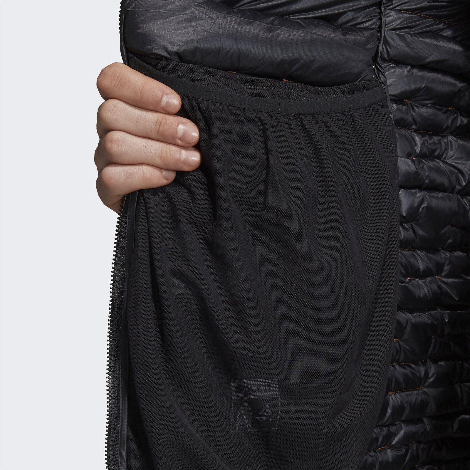 adidas Climaheat Padded Down Jacket - Orange - ViaductClothing -  -  