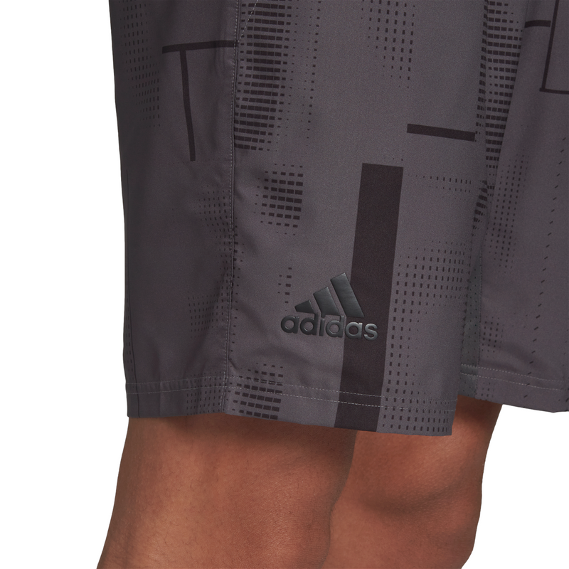 adidas Club Graphic Tennis Shorts - Grey - ViaductClothing -  -  
