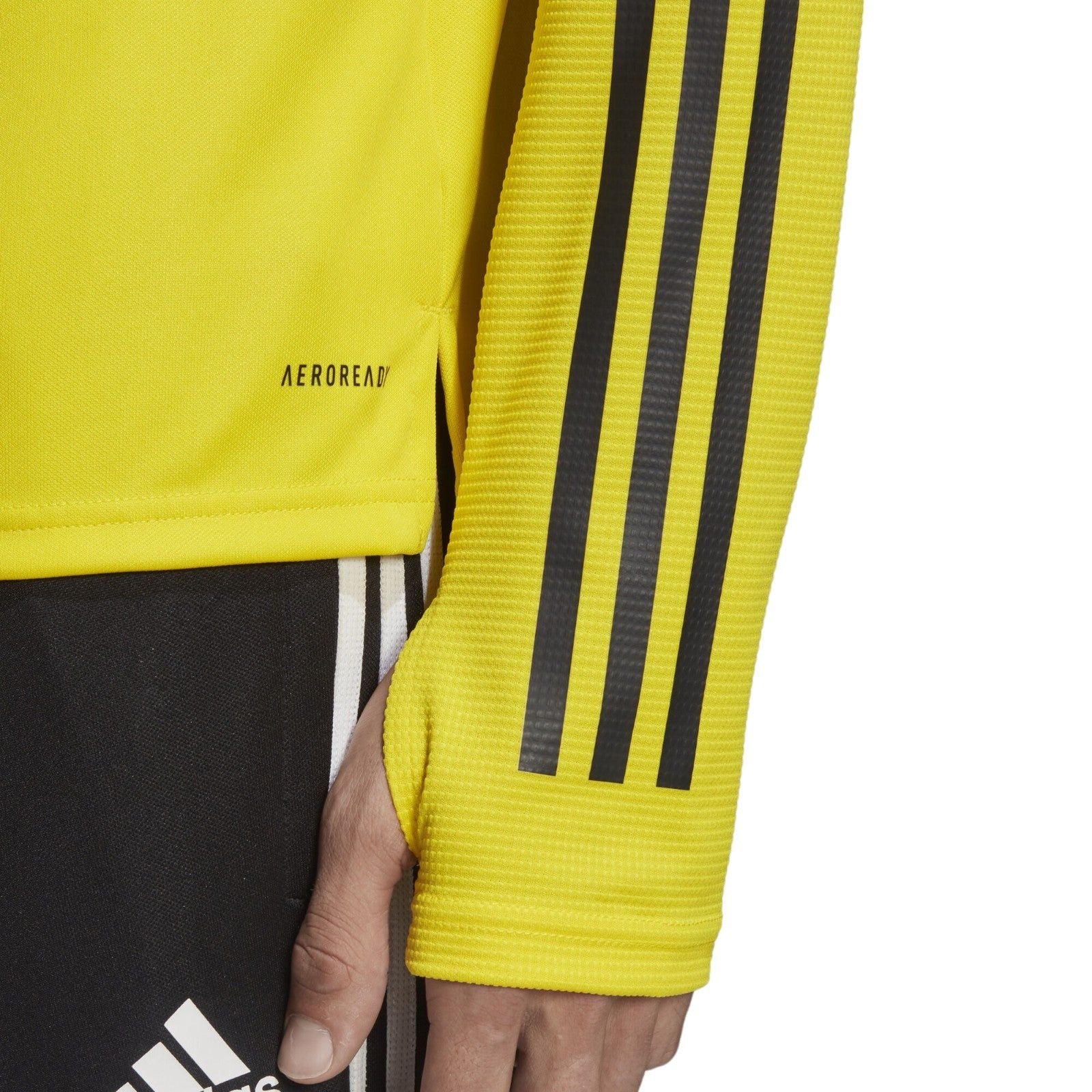 adidas Condivo 20 Football Training Top - Yellow - ViaductClothing -  -  
