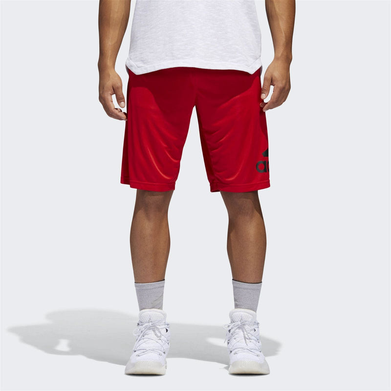 adidas Crazylight Basketball Shorts - Red - ViaductClothing -  -  
